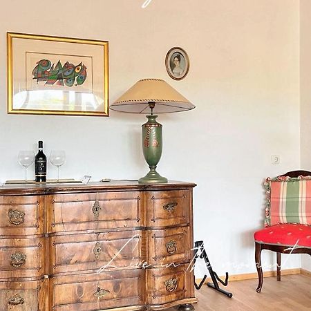 Grosszuegige Wohnung, Bergblick, Vintage 손토펜 외부 사진