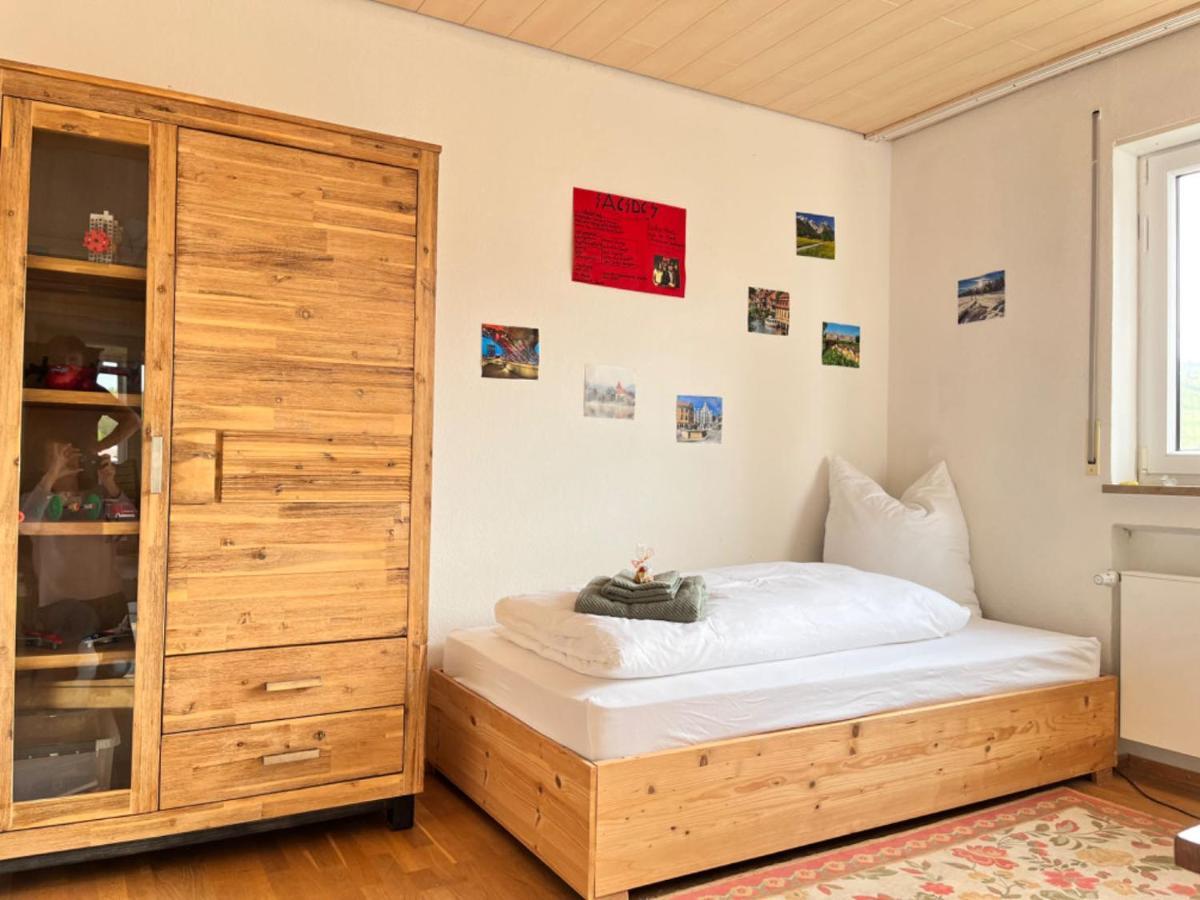 Grosszuegige Wohnung, Bergblick, Vintage 손토펜 외부 사진