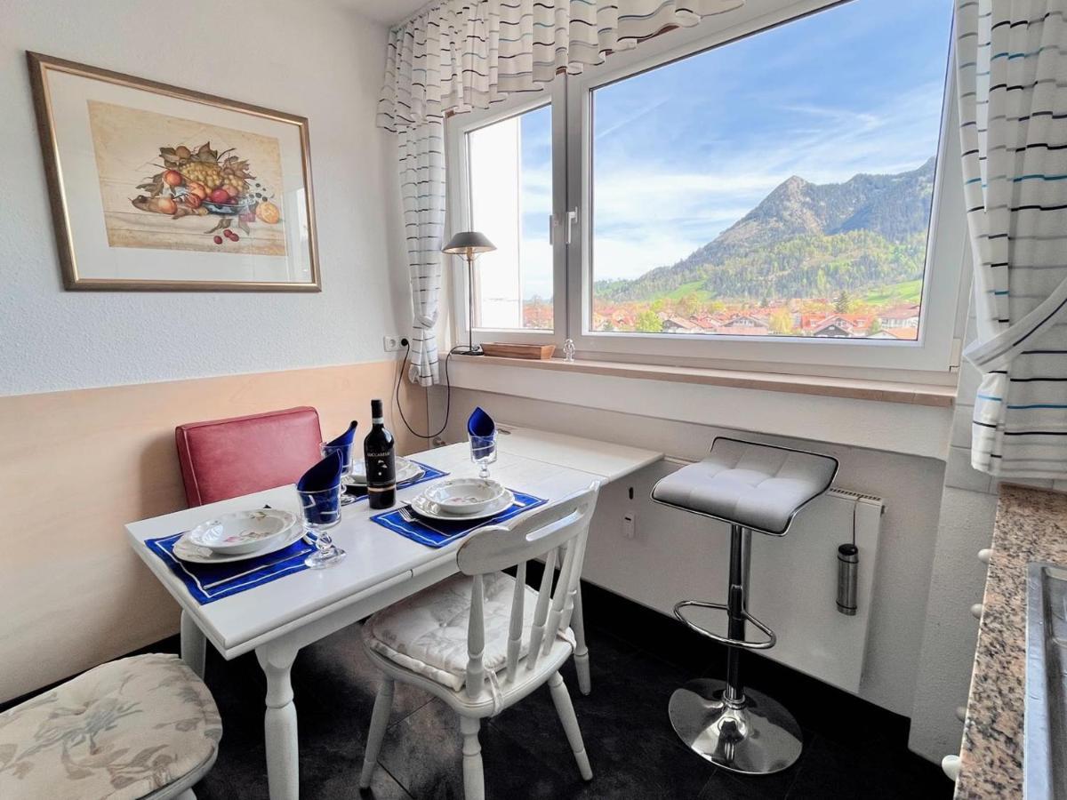 Grosszuegige Wohnung, Bergblick, Vintage 손토펜 외부 사진